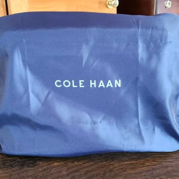 Genuine Leather Snake Python Print Embossed Tote Handbag, Cole Haan, NWOT - Picture 7 of 10